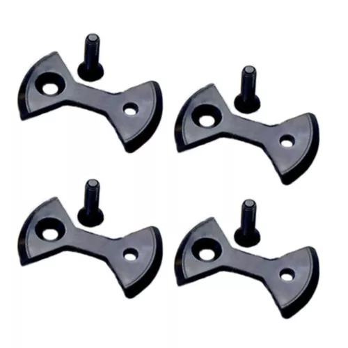 Titanium/Ti Pedal Plate/Bow Tie* 4pc for SpeedPlay Zero&Ultra Light Action - Picture 12 of 17