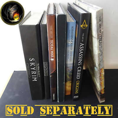 VIDEO GAME BOOKS - MULTILIST Sold Separately - Hardback Art & Guidebooks BSh