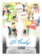 Tyler Biadasz 2020 Leaf Draft #BA-TB2 Autographs Auto
