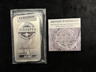 SS Gairsoppa Certified Shipwreck Silver 10 Troy Oz .999 Silver Bar + Odyssey COA