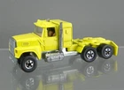Vintage 1981 Hot Wheels Steering Rigs Diecast Yellow Ford LTL Semi Truck HK NM!