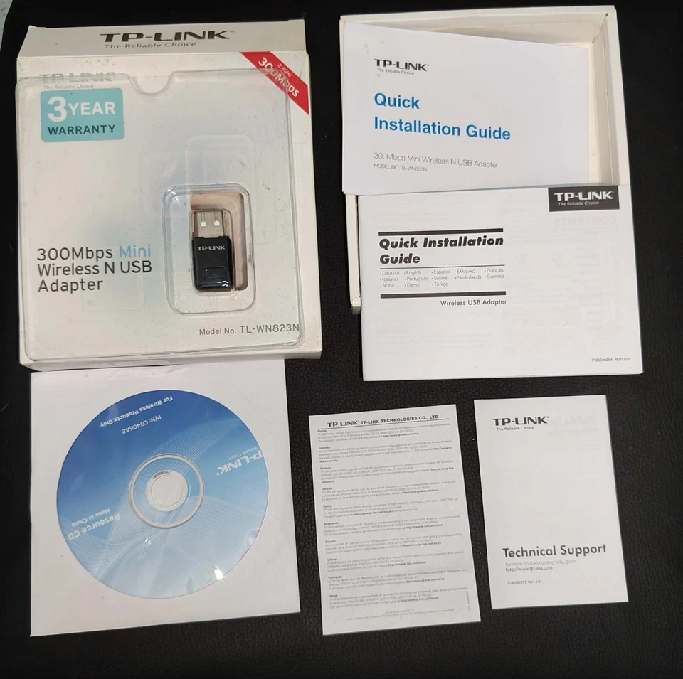 USB WIRELESS N Mini TP-Link TL-WN823N - Immagine 2 di 4