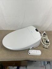 Brondell Swash Luxury Elongated Advanced Bidet Toilet Seat White S1400-EW Remote