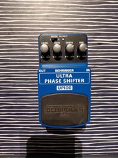 Behringer UP100 Ultra Phase Shifter Foot Pedal for Electric Guitar
