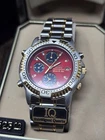 Seiko Quartz Sports 150 Chronograph – Vintage New Old Stock – Red Dial