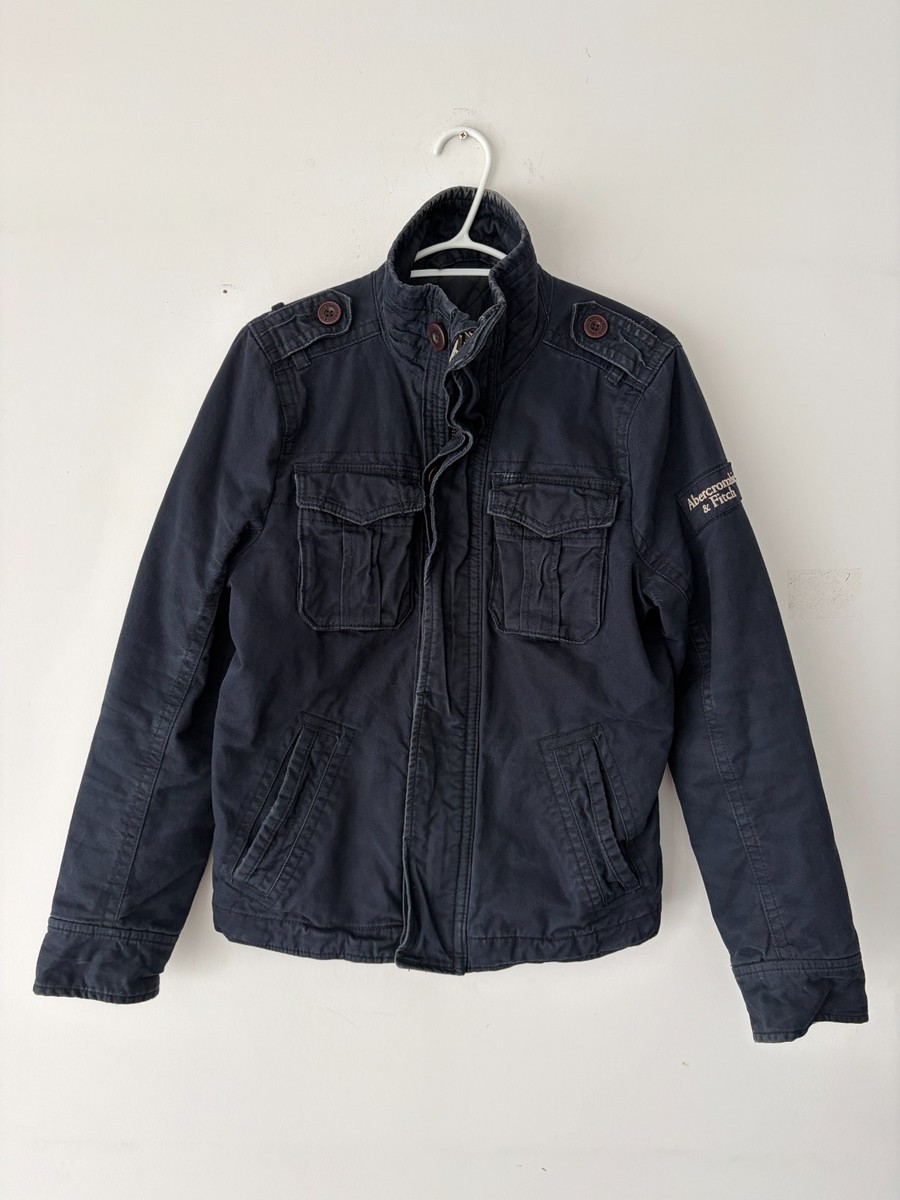 Abercrombie & Fitch ジャケット Vintage Abercrombie & Fitch Sentinel Cargo Military Navy Blue