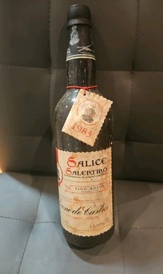 1983 Leone de Castris Salice Salentino RiservaPuglia Vintage Rosso 13,5% 750ml