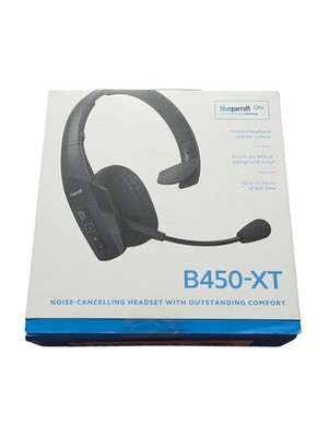 Oo2U BlueParrott B450-XT Mono Headset Noise Cancelling Bluetooth 300' Range Blk