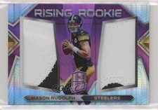 2018 Spectra Rising Rookie Materials Neon Pink Prizm 6/15 Mason Rudolph #1 0c6