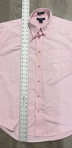 Ivy Crew Shirt L Classics Kurzarm knitterarm Button Down pink Large - Bild 4 von 4
