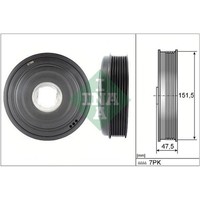 Schaeffler INA 544 0136 10 Riemenscheibe, Kurbelwelle