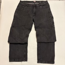 Sliders Jeans Mens 38x36 Gray Aramid Fiber Lined Motorcycle Straight Leg Denim