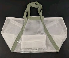 IKEA DAJLIEN Shopping Bag White 19 ¾ x 14 ¼ x 15 ¼" New 11 Gallon & Small Bag