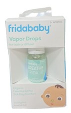 Baby Fridababy Vapor Drops For Bath Or Diffuser Brand New