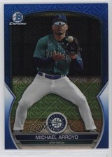 2023 Bowman Chrome Prospects Mega Box Blue Mojo Refractor Michael Arroyo 6k2