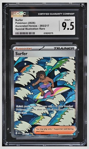 Surfer graded CGC 9.5 for sale on eBay