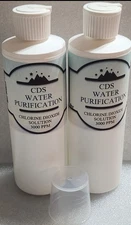 CDS Water Purification -2 Bottles  8oz  240ml.