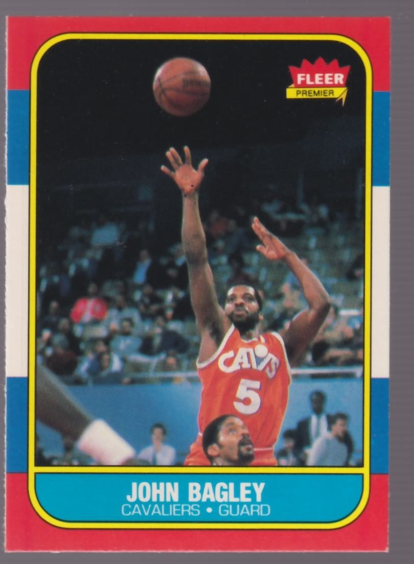 1986 Fleer #5 John Bagley Set Break