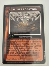 Tomb Raider CCG B108 - Secret Location - Big Guns Rare Card