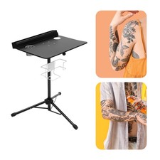 Adjustable Tattoo Workstation Tray Shop Portable Furniture Collapsible Equipment