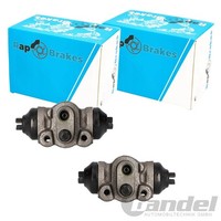 2X RAP Radbremszylinder 17Mm Passend FüR Ford USA Probe Mazda 323 626 MX-6 Tromm