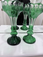 Emerald Green Glass Lustre