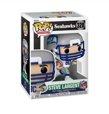 FUNKO POP! STEVE LARGENT SEATTLE SEAHAWKS NFL VINYL FIGURE+PROTECTOR + FREE SHIP