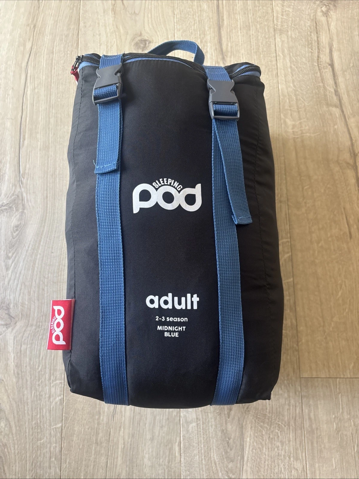 Sleeping Pod Adult 2-3 Season Sleeping Bag Midnight Blue Camping Hiking Travel