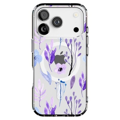 Tough Cases For Apple iPhone (17,16,15,14,13,12,11,X,8),Flower 5 Print