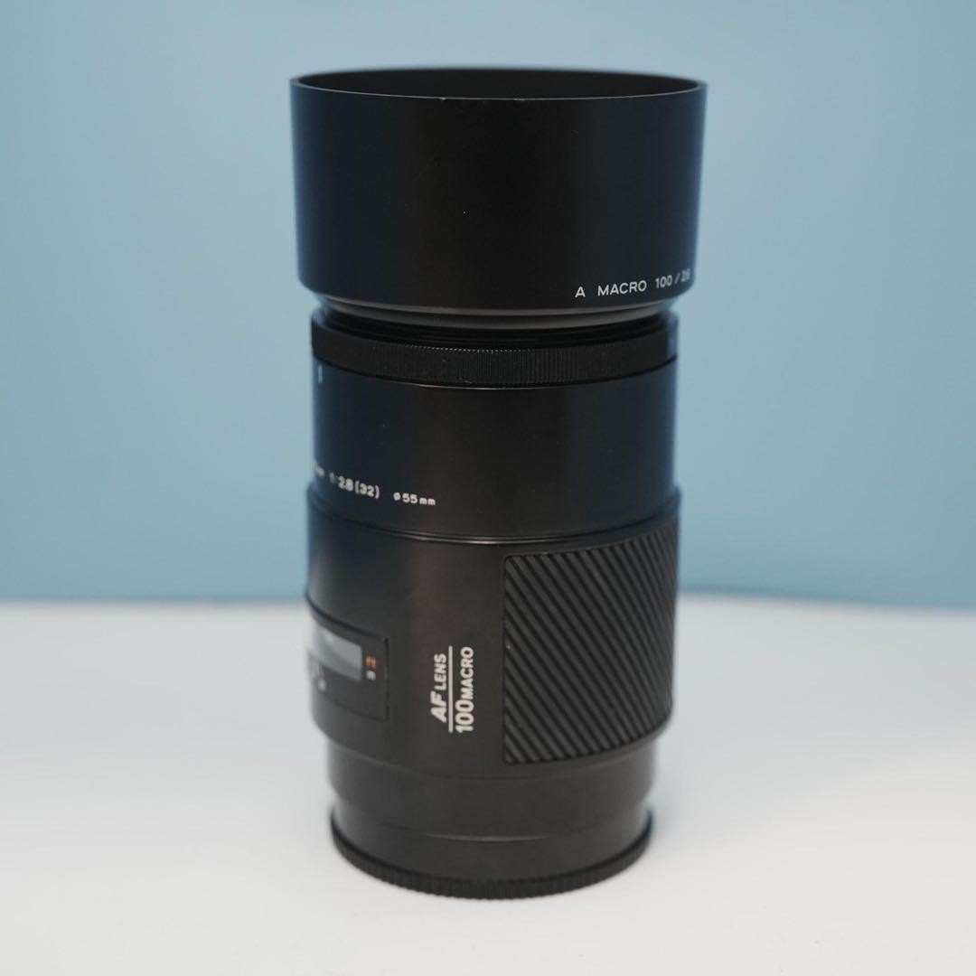 MINOLTA純正 100mm F2.8 MACRO 美品 a3838 MINOLTA Genuine 100mm F2.8 MACRO Beautiful condition a3838