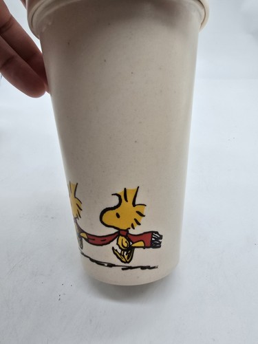 Snoopy Christmas Holiday Kisses Tumbler Cup Straw Drink Christmas Travel Cup - Picture 4 of 6