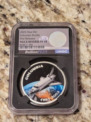 #ad Space Shuttle Columbia NGCX Rev Proof 10 Real Thermal Insulation Perfect Grade $259.00