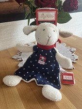 🌈 Sigikid Schmusetuch Kuscheltuch 48749 Schaf Schön Blau Gepunktet🌈 NEU