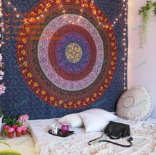 Handmade Tapestry Wall Hanging Bohemian Art Mandala Cotton Decorative Yoga Mat