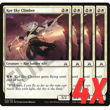 MTG Kor Sky Climber (Oath of the Gatewatch) 024/184 (NEAR MINT) (4X)