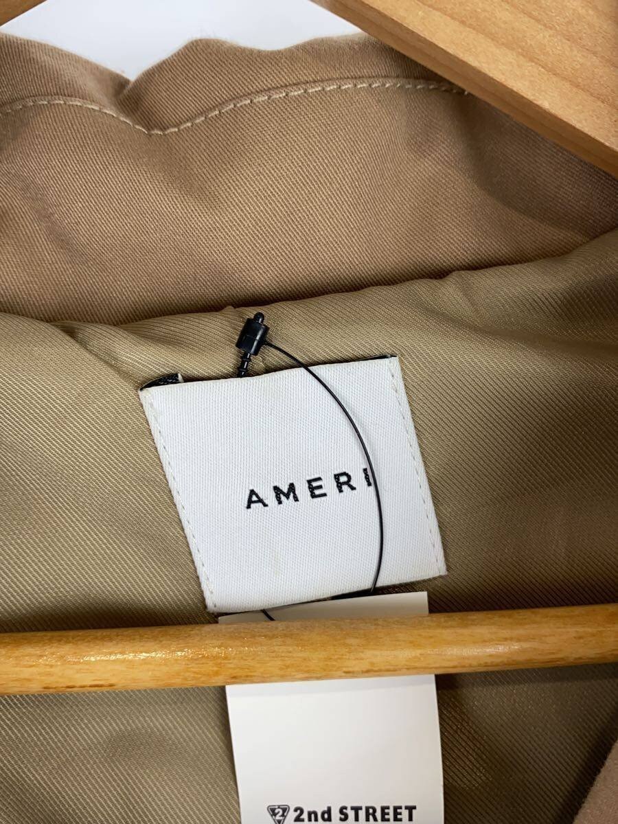 AMERI Beige Polyester Coat Women’s Size Free Used… - image 3