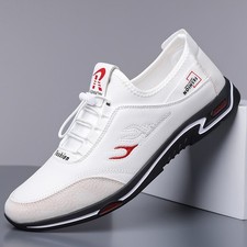 7718 Microfiber Men's Casual Shoes White, Choose Size And Tell Seller