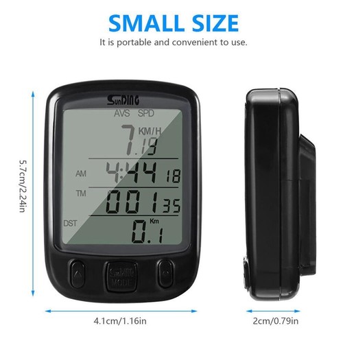 Accurate Bike Speedometer with Average Speed and Customizable Tire Sizes - Picture 7 of 12