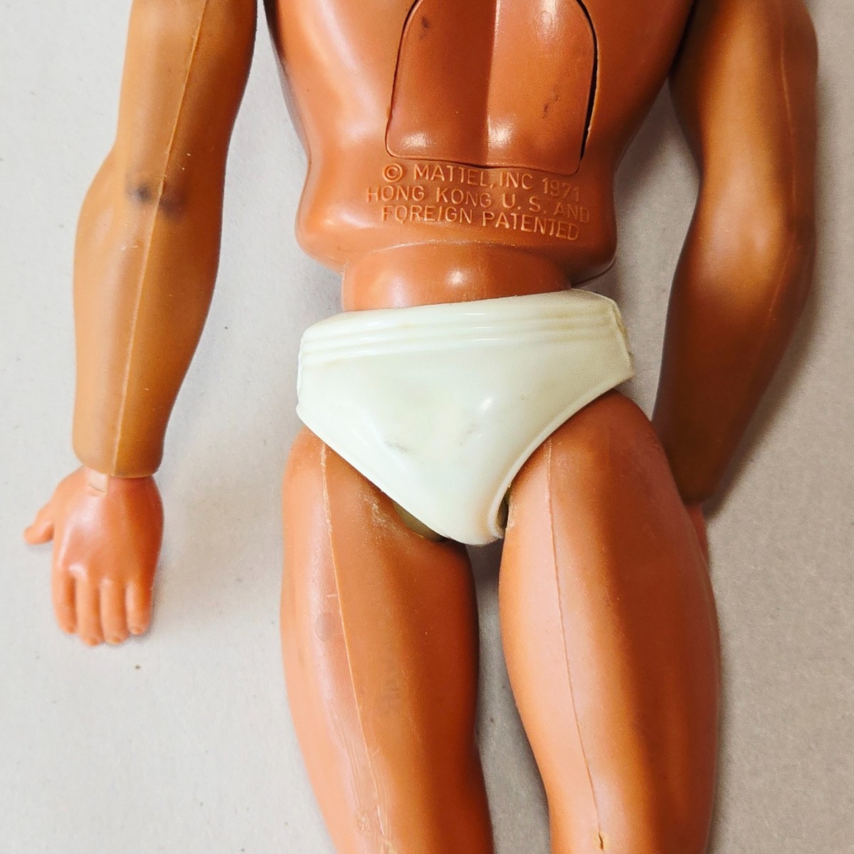 Mattel Big Jim Wolf P.A.C.K. Face Changing Action Figure 1975