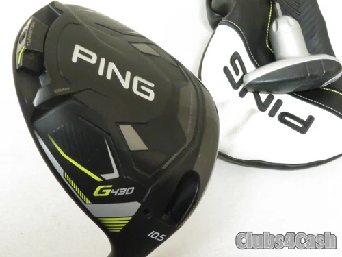 PING G430 LST Driver 10.5° TOUR 2.0 Chrome 65 Stiff +Cover & Tool .. NICE