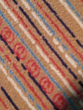 Gucci Vintage 80's signature necktie beautiful striped Pure Silk Made in Italy .