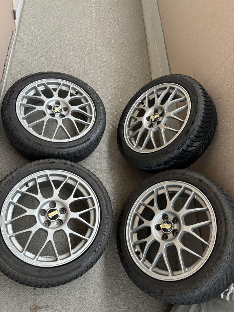 ノンキー BBS RG345 17インチ PCD100 5穴 7J+48 JDM BBS RG345 17P.C.D.100 5 holes 7J+48 lightweightforging