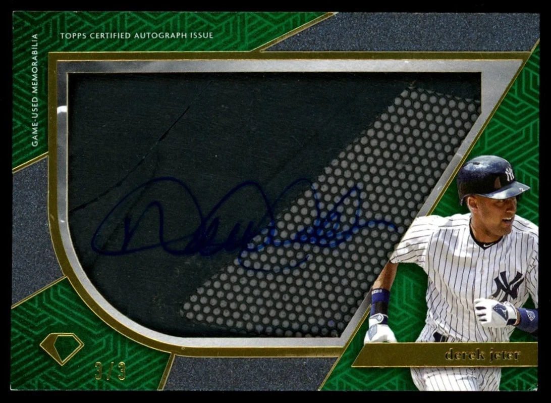 Topps Derek Jeter Baseball Sports Trading Cards & Accessories