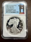 2025 S American Silver Eagle 250th U.S Navy Privy NGC PF70 UC First Day Of Issue