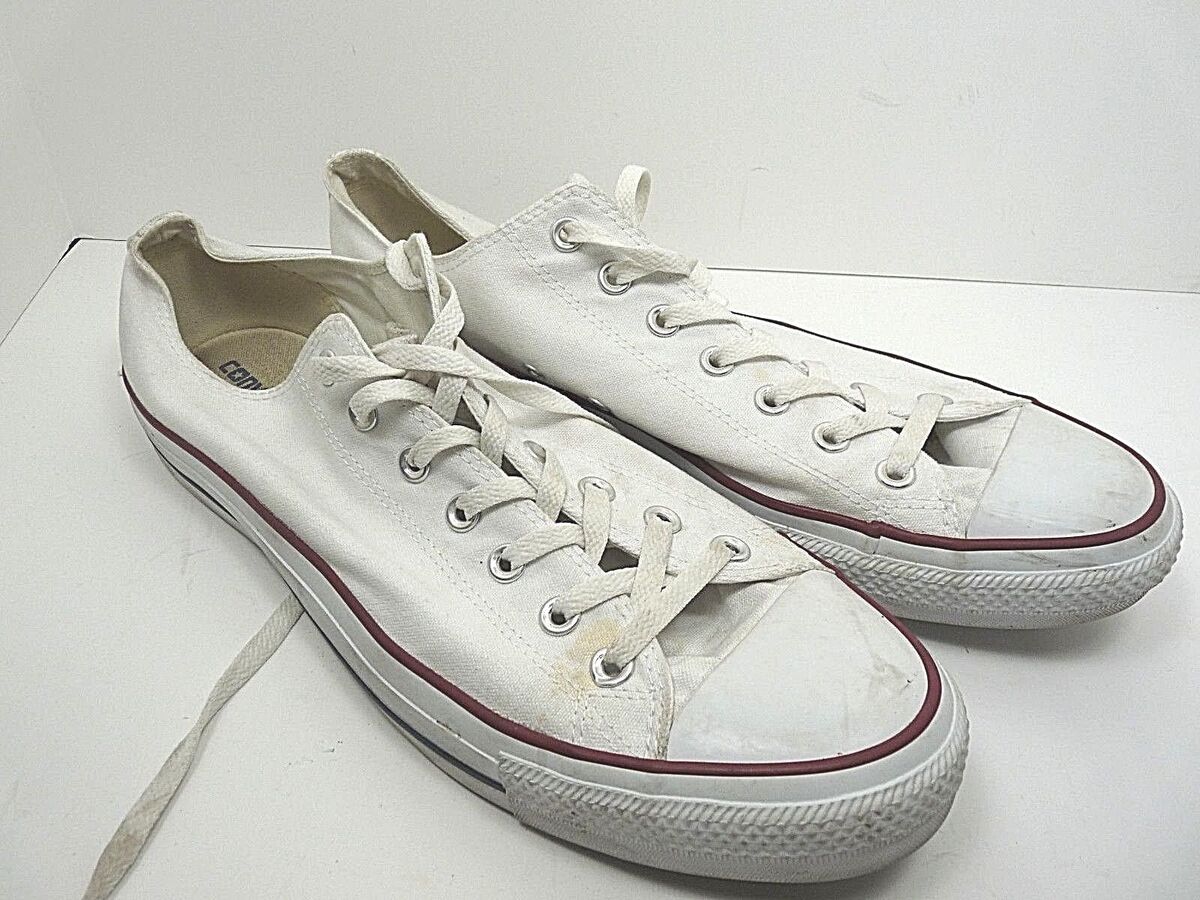 Converse Taylor All II Optic White X7652 Low Top 16 51.5 | eBay
