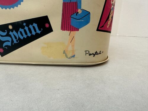 Vintage Ponytail Fashion Doll Train Case - Travel Bag - Picture 2 of 12