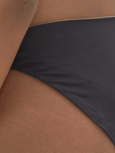 NWT SKIN Jordan low-rise bikini briefs swim Nude black reversible L - Picture 3 of 6