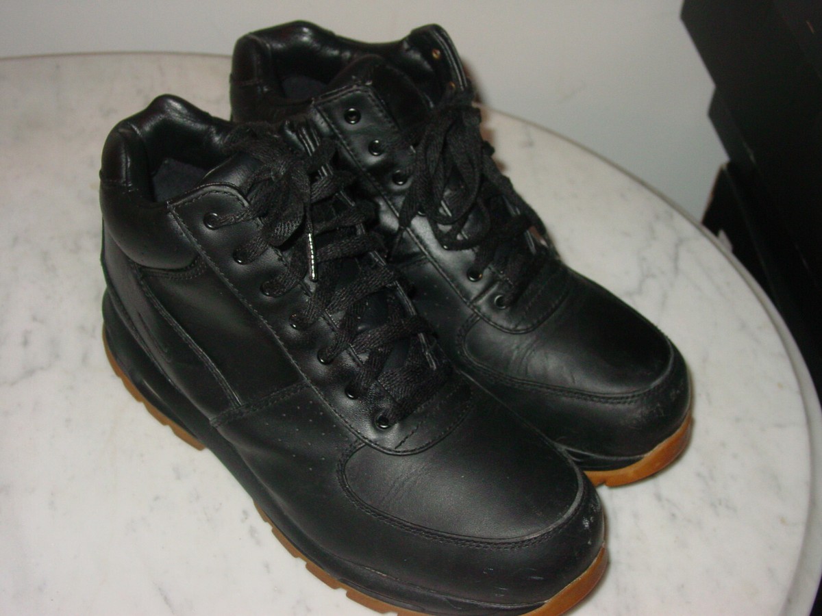 2016 Nike Air Max ACG Goadome 865031-017 Black/Gum Winter Leather