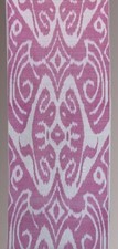 11 Yard HAND MADE UZBEK Natural SILK IKAT ADRAS FABRIC 140