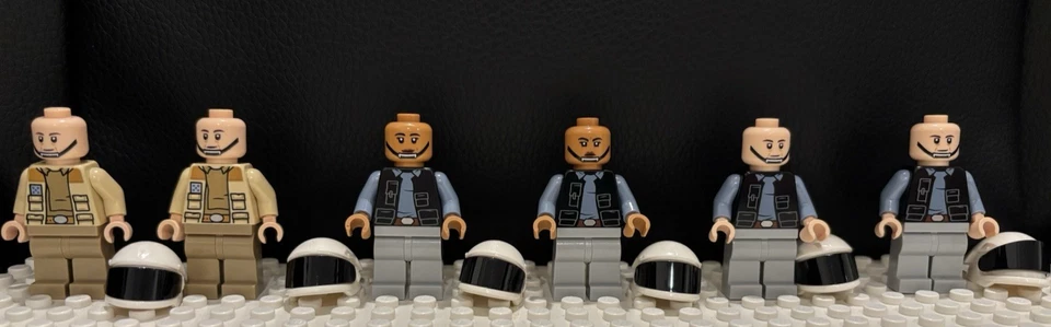 NUEVO LOTE DE 6 x Minifiguras LEGO TROOPER REBELDE GUERRA DE LAS ESTRELLAS sw1392 sw1391 sw1328 Foto 2 de 2